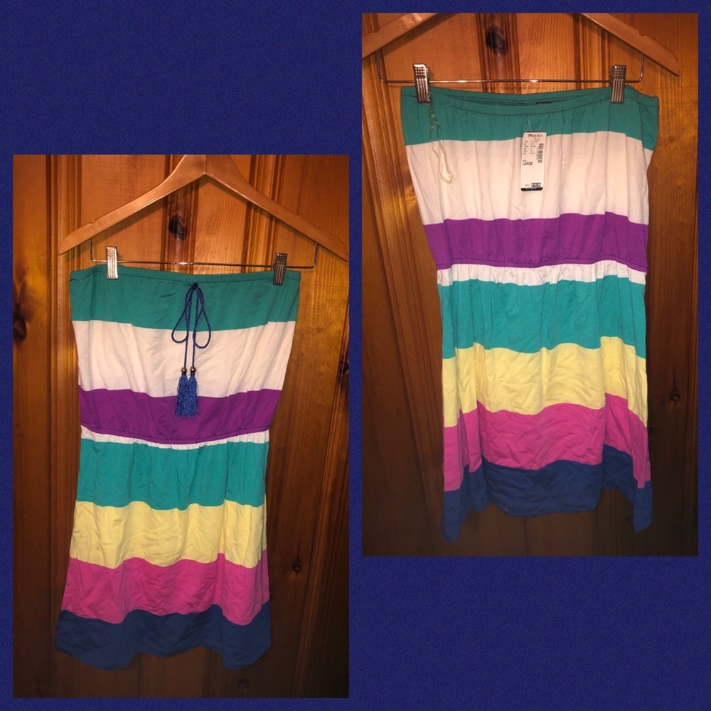 Strapless dress